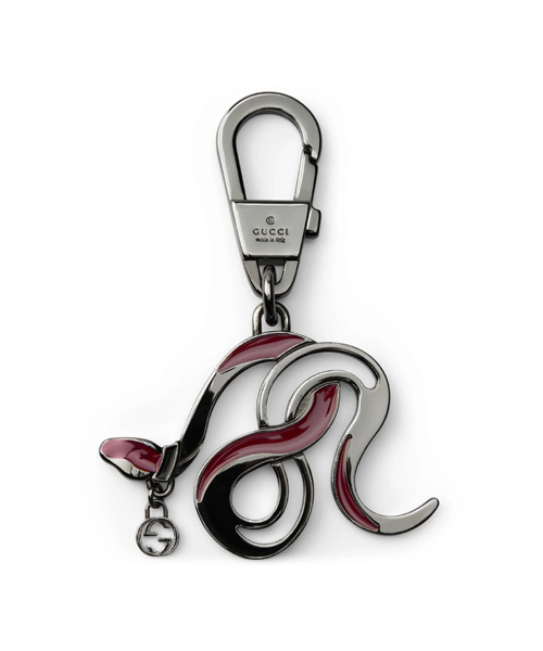 A-44455<br><b>GUCCI</b><br>인터로킹 G 스네이크 키 체인</b><br>[매장가-70만원대]