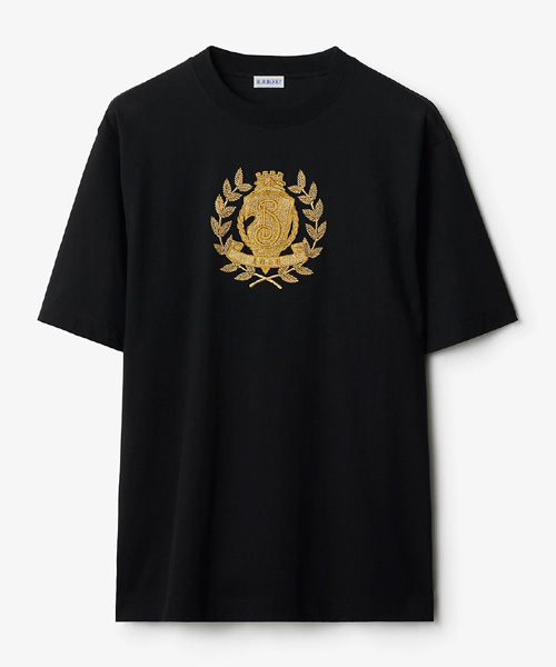 T-31841<br><b>BURBERRY</b><br>B 크레스트 코튼 티셔츠</b><br>[매장가-60만원대]
