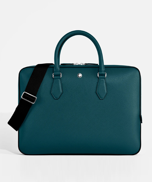 A-44434<br><b>MONTBLANC</b><br>사토리얼 씬 도큐먼트 케이스 사이프러스 블루</b><br>[매장가-220만원대]