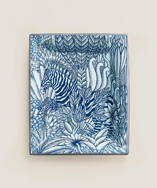A-44499<br><b>HERMES</b><br>ZEBRE CAMOUFLE 체인지 트레이</b><br>[매장가-80만원대]