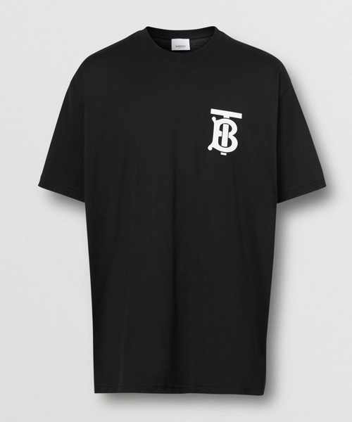 T-31854<br><b>BURBERRY</b><br>모노그램 모티프 코튼 티셔츠</b><br>[매장가-70만원대]