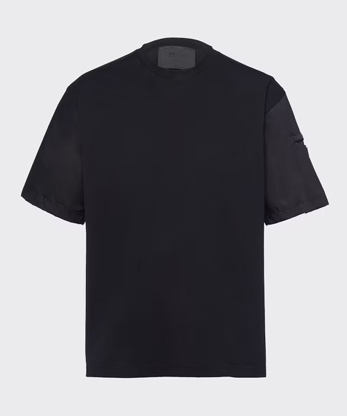 T-31875<br><b>PRADA</b><br>스트레치 코튼 리나일론 티셔츠</b><br>[매장가-160만원대]