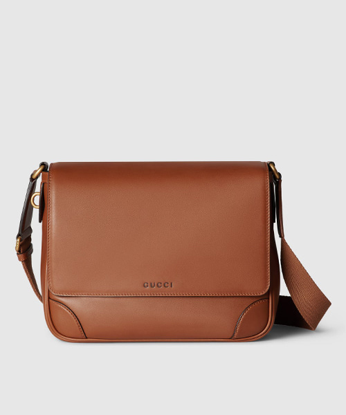 A-44485<br><b>GUCCI</b><br>GG 엠블럼 미디엄 크로스바디 백</b><br>[매장가-400만원대]