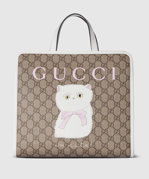 A-44597<br><b>GUCCI</b><br>GG 프린트 토트백</b><br>[매장가-110만원대]