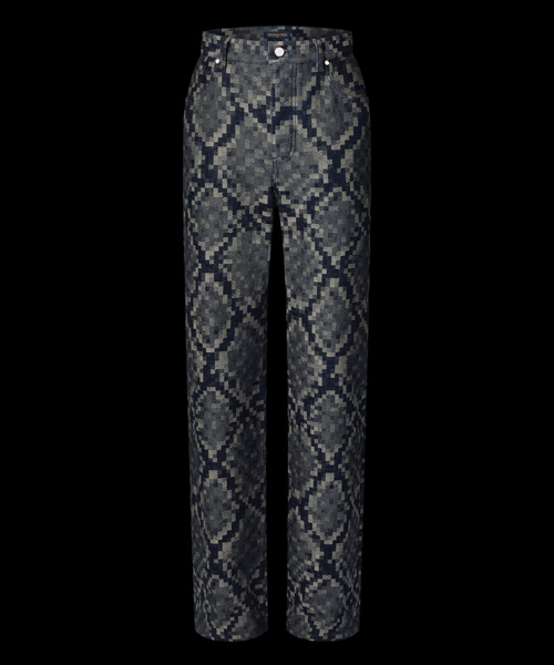 P-16487<br><b>LOUIS VUITTON</b><br>그래픽 데님 스케이트 팬츠</b><br>[매장가-280만원대]