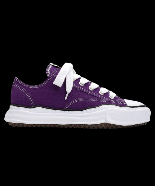 A-44591<br><b>MIHARA YASUHIRO</b><br>피터슨23 OG 솔 캔버스 로우탑 스니커즈</b><br>[매장가-30만원대]