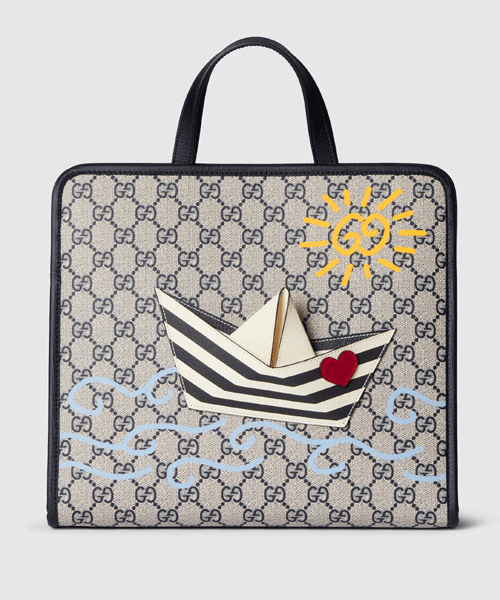 A-44561<br><b>GUCCI</b><br>GG 프린트 토트백</b><br>[매장가-130만원대]