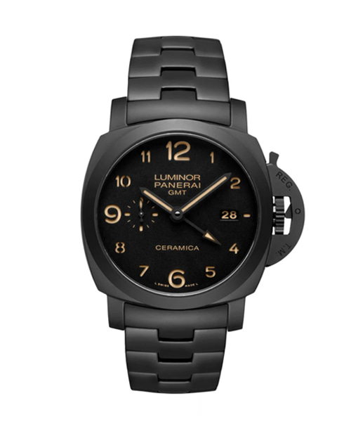 A-44623<br><b>PANERAI LUMINOR</b><br>루미노르 1950 3 데이스 GMT 오토매틱 세라미카 44 mm</b><br>[매장가-2000만원대]