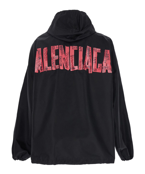 JK-24966<br><b>BALENCIAGA</b><br>로고 레터링 프린트 후드 자켓</b><br>[매장가-260만원대]