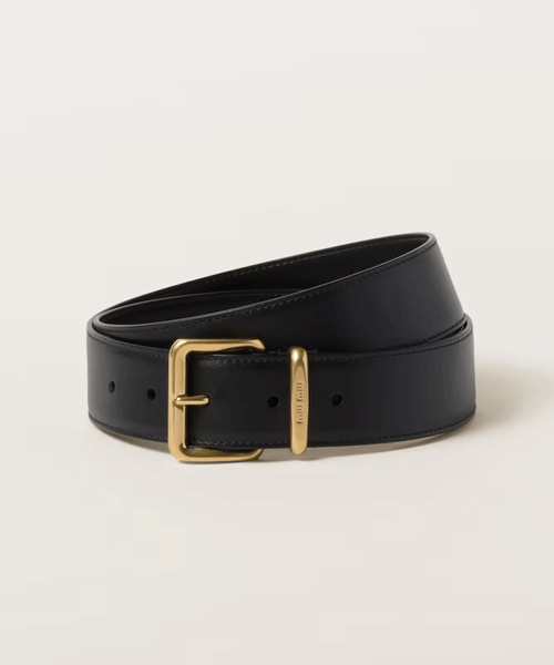 A-44571<br><b>MIU MIU</b><br>가죽 벨트</b><br>[매장가-80만원대]
