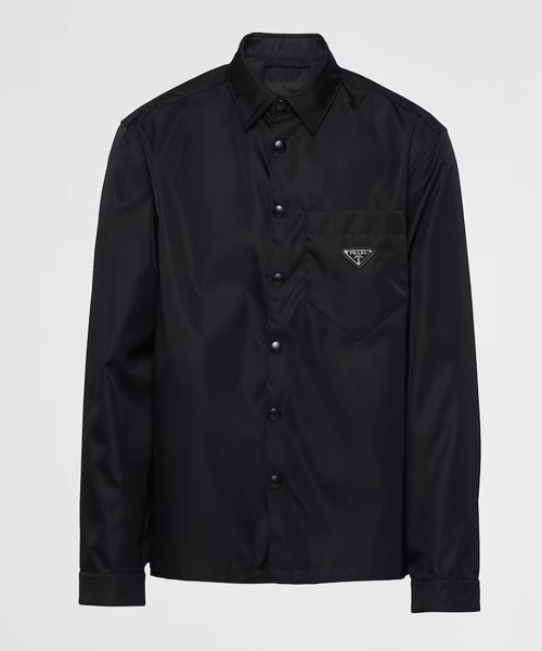 S-5787<br><b>PRADA</b><br>삼각 로고 패치 리나일론 셔츠</b><br>[매장가-210만원대]