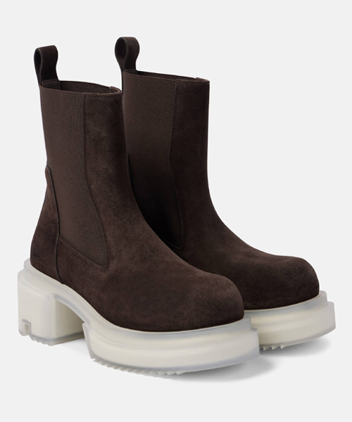 A-44664<br><b>RICK OWENS</b><br>비틀 스웨이드 첼시 부츠</b><br>[매장가-200만원대]