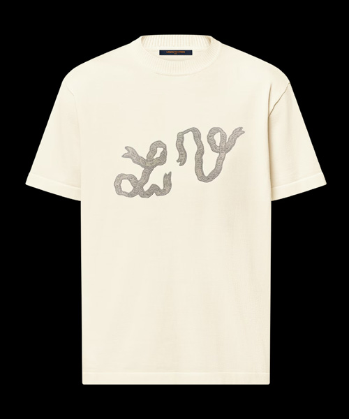 T-31950<br><b>LOUIS VUITTON</b><br>엠벨리시드 숏 슬리브 코튼 크루넥</b><br>[매장가-180만원대]