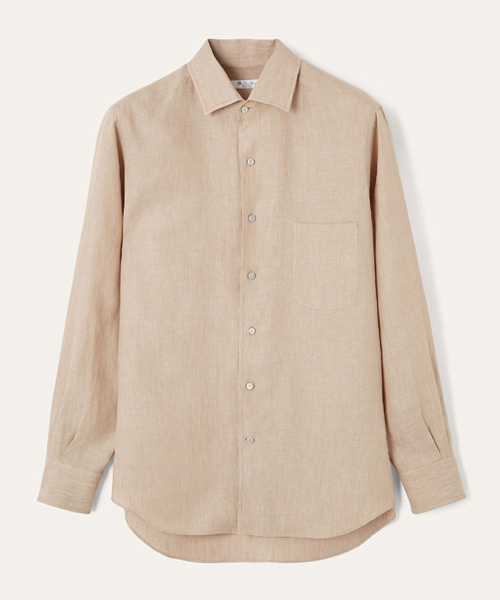 S-5801<br><b>LORO PIANA</b><br>안드레 리넨 셔츠</b><br>[매장가-120만원대]