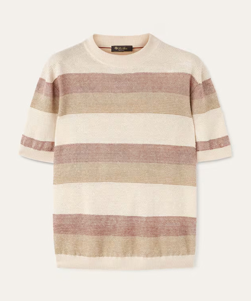 T-31945<br><b>LORO PIANA</b><br>타케다 리넨 크루넥</b><br>[매장가-200만원대]
