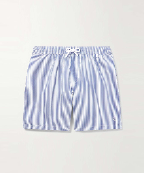 P-16507<br><b>LORO PIANA</b><br>스트라이프 스윔 쇼츠</b><br>[매장가-100만원대]