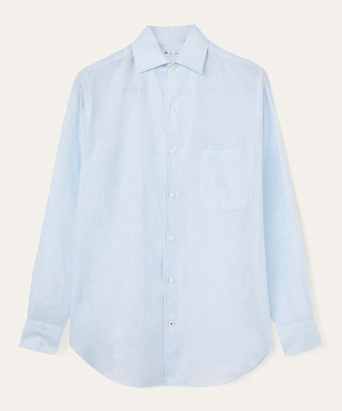 S-5799<br><b>LORO PIANA</b><br>안드레 리넨 셔츠</b><br>[매장가-120만원대]