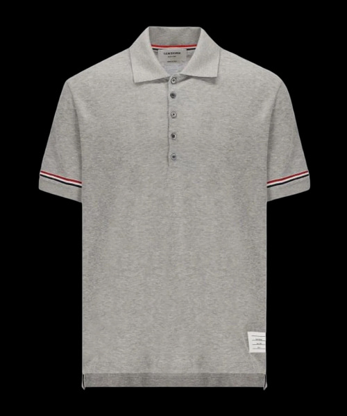 T-31956<br><b>THOM BROWNE</b><br>코튼 럭비 폴로셔츠</b><br>[매장가-110만원대]