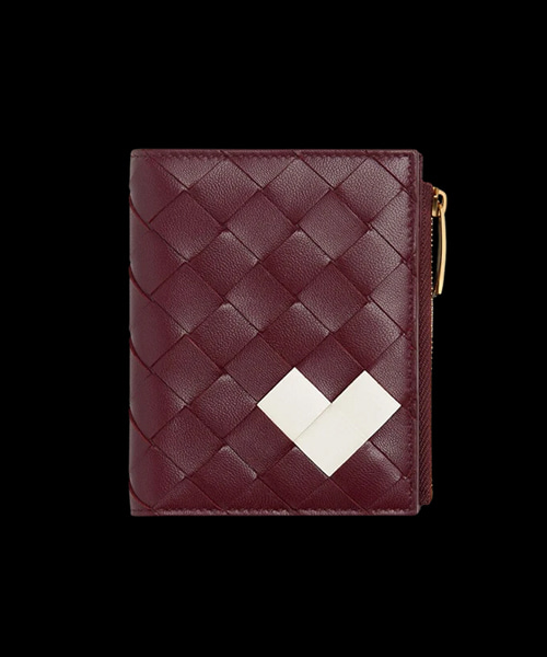 A-44808<br><b>BOTTEGA VENETA</b><br>인트레치아토 스몰 바이 폴드 월렛</b><br>[매장가-110만원대]