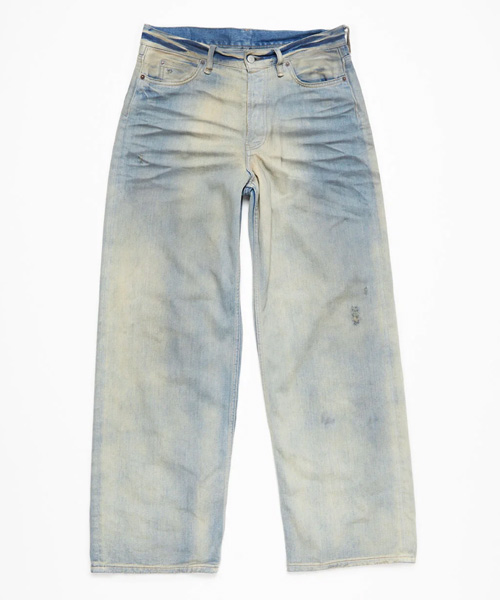 P-16522<br><b>ACNE</b><br>라이트 블루 논 스트레치 데님 배기핏 진</b><br>[매장가-90만원대]