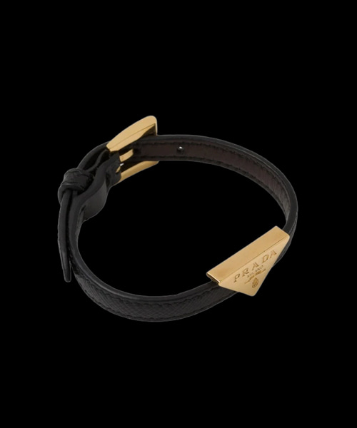 A-44812<br><b>PRADA</b><br>사피아노 레더 브레이슬릿</b><br>[매장가-60만원대]