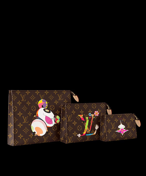 A-43937<br><b>LOUIS VUITTON x TAKASHI MURAKAMI</b><br>트리오 토일레트리 파우치</b><br>[매장가-290만원대]