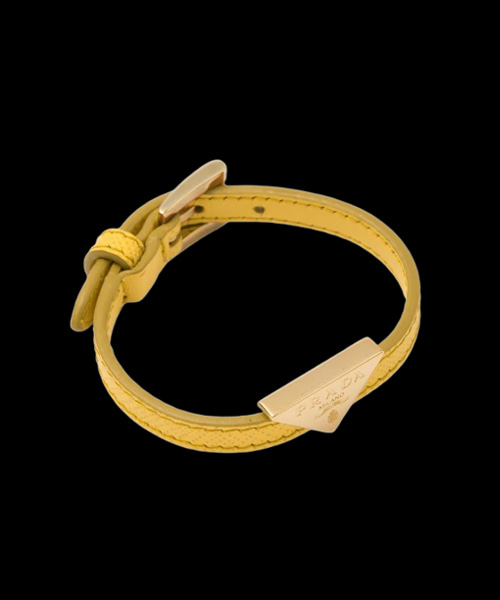 A-44811<br><b>PRADA</b><br>사피아노 레더 브레이슬릿</b><br>[매장가-60만원대]