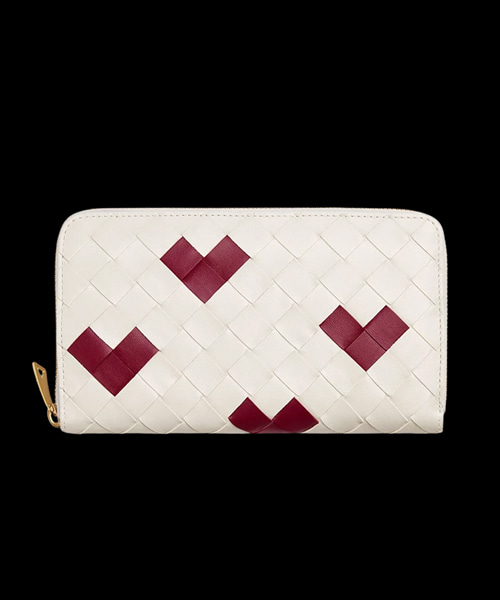 A-44806<br><b>BOTTEGA VENETA</b><br>인트레치아토 집 어라운드 월렛</b><br>[매장가-150만원대]