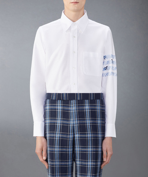 S-5805<br><b>THOM BROWNE</b><br>옥스포드 로즈 4-바 셔츠</b><br>[매장가-100만원대]