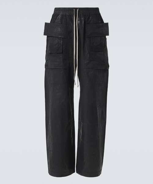 P-16553<br><b>RICK OWENS</b><br>코팅 밴딩 팬츠</b><br>[매장가-140만원대]