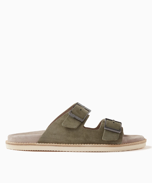 A-44861<br><b>BRUNELLO CUCINELLI</b><br>스웨이드 어반 슬라이드</b><br>[매장가-140만원대]