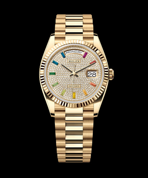 A-44900<br><b>ROLEX</b><br>데이 데이트 36</b><br>[매장가-1억원대]
