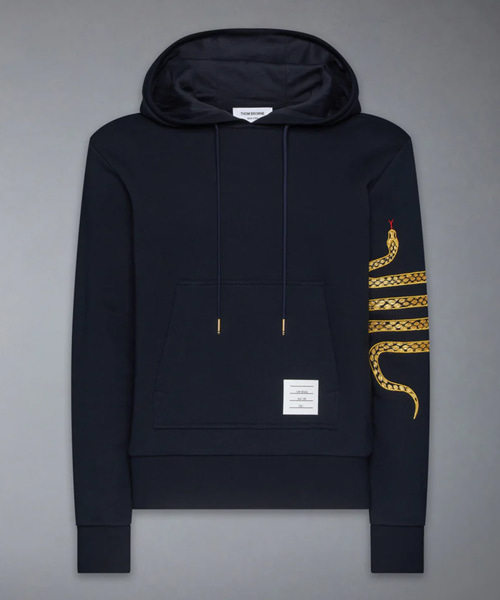 T-32017<br><b>THOM BROWNE</b><br>루나 뉴 이어 4-바 후디</b><br>[매장가-240만원대]