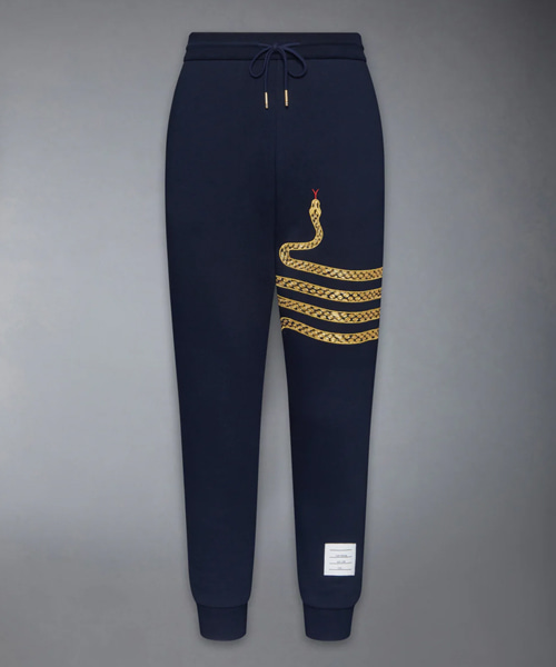 P-16569<br><b>THOM BROWNE</b><br>루나 뉴 이어 4-바 스웨트팬츠</b><br>[매장가-240만원대]