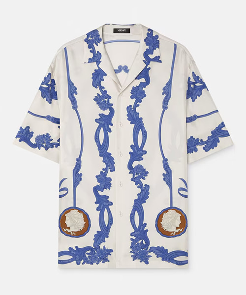 S-5827<br><b>VERSACE</b><br>CAMEO 실크 셋업</b><br>[매장가-390만원대]