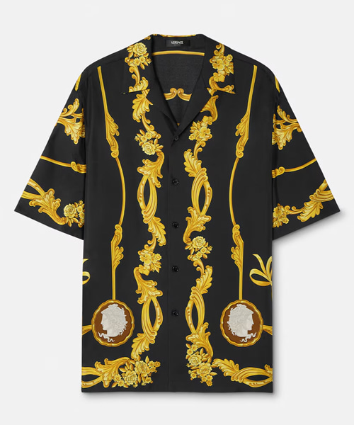 S-5828<br><b>VERSACE</b><br>CAMEO 실크 셋업</b><br>[매장가-390만원대]