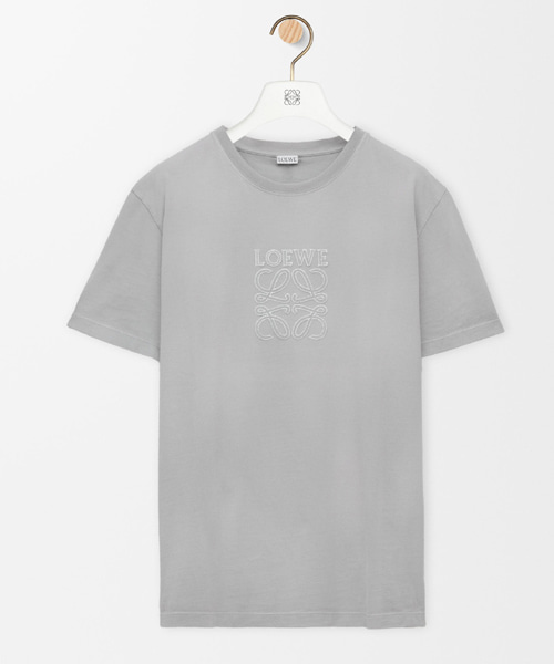T-32035<br><b>LOEWE</b><br>로고 아나그램 아플리케 코튼 티셔츠</b><br>[매장가-90만원대]