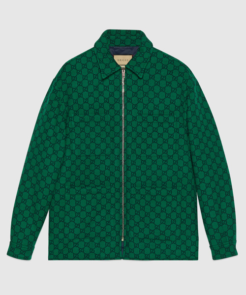S-5843<br><b>GUCCI</b><br>GG 울 플란넬 셔츠</b><br>[매장가-370만원대]