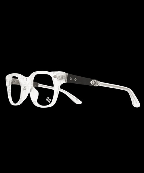 A-45060<br><b>CHROME HEARTS</b><br>제냐 테일 예 크리스탈 블랙 크리스탈</b><br>[매장가-200만원대]
