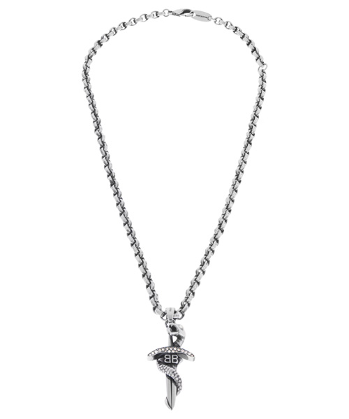 A-45054<br><b>BALENCIAGA</b><br>고스 스네이크 네크리스</b><br>[매장가-100만원대]