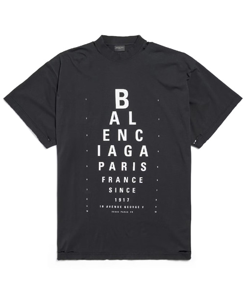 T-32072<br><b>BALENCIAGA</b><br>옵티컬 코튼 티셔츠</b><br>[매장가-90만원대]