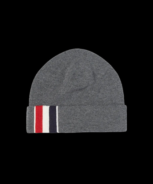A-45101<br><b>THOM BROWNE</b><br>울 인타르시아 스트라이프 햇</b><br>[매장가-40만원대]