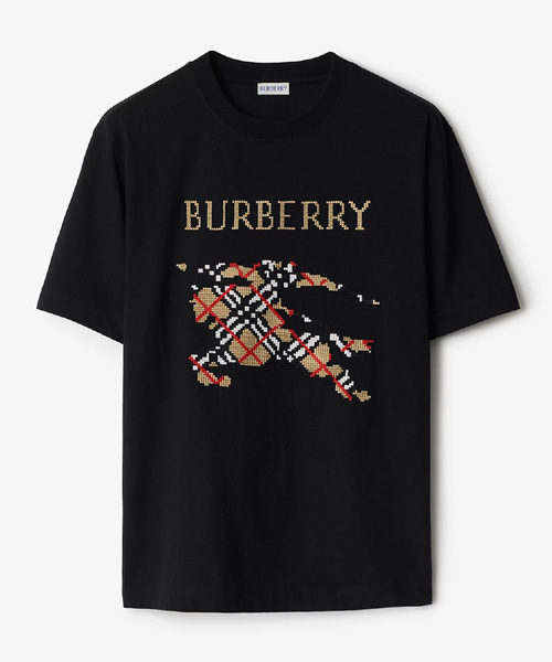 T-32102<br><b>BURBERRY</b><br>크로스 스티치 EKD 코튼 티셔츠</b><br>[매장가-70만원대]