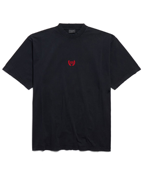 T-32094<br><b>BALENCIAGA</b><br>로렐 클래식 코튼 티셔츠</b><br>[매장가-110만원대]