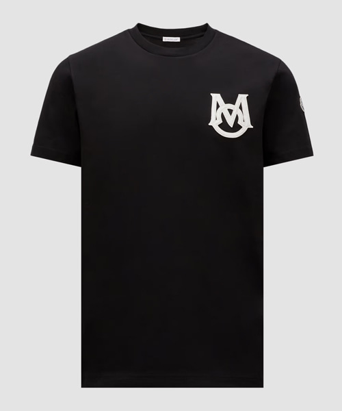 T-32135<br><b>MONCLER</b><br>모노그램 코튼 티셔츠</b><br>[매장가-40만원대]