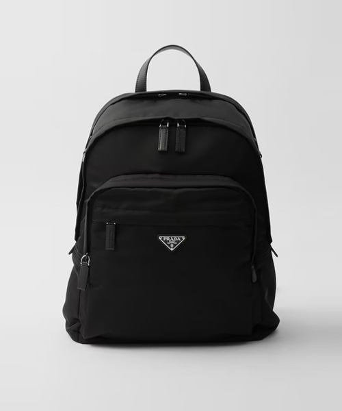 A-45157<br><b>PRADA</b><br>리나일론 & 사피아노 가죽 백팩</b><br>[매장가-390만원대]