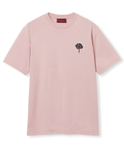 T-32118<br><b>GUCCI</b><br>엠브로이더드 코튼 저지 티셔츠</b><br>[매장가-100만원대]