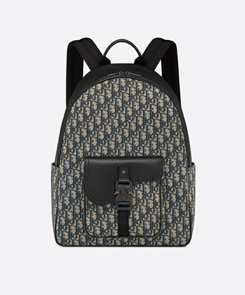 A-45143<br><b>DIOR</b><br>새들 지퍼 백팩</b><br>[매장가-420만원대]
