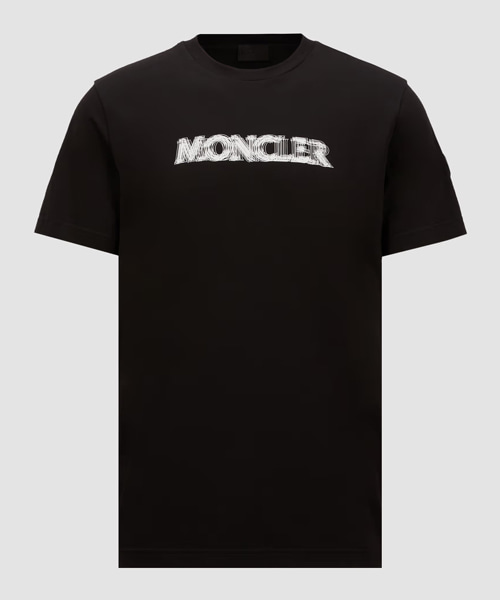 T-32116<br><b>MONCLER</b><br>BLURRED 로고 코튼 티셔츠</b><br>[매장가-40만원대]