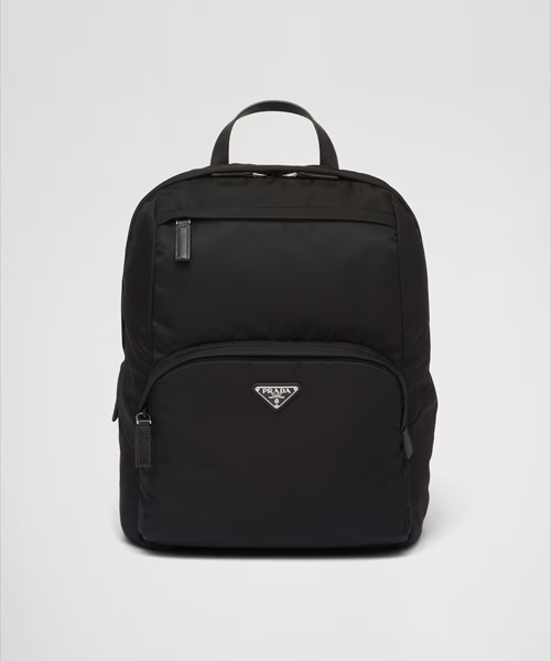 A-45155<br><b>PRADA</b><br>리나일론 & 사피아노 가죽 백팩</b><br>[매장가-320만원대]